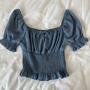 Papermoon Puff Sleeve Top | Size S